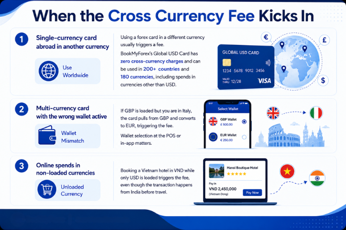 When the Cross Currency Fee Kicks In