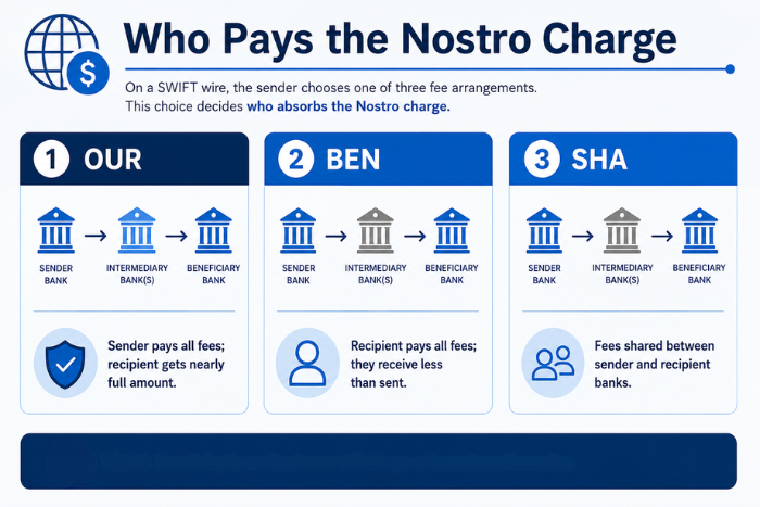 Who Pays Nostro Charges